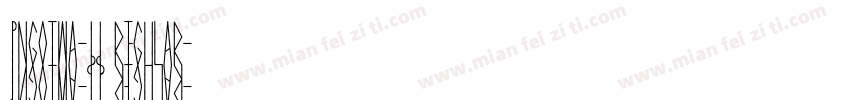 PNGoIWA-Bd Regular字体转换